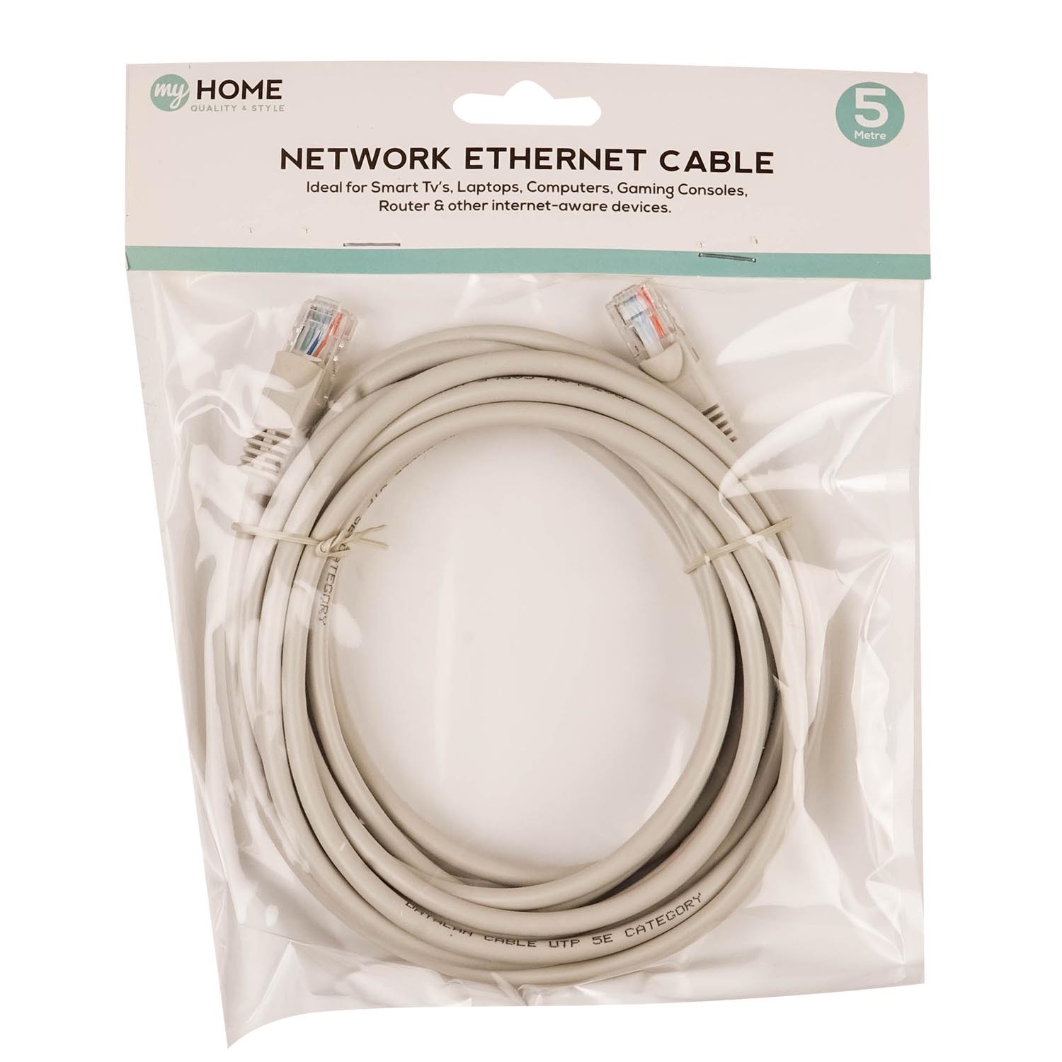 My Home Network Ethernet Cables - White / 500cm Image 2