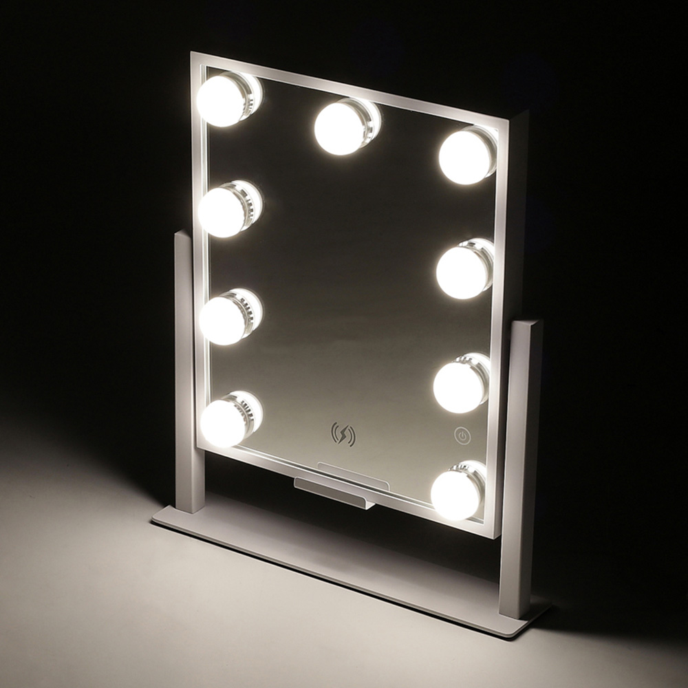 Living and Home LED Hollywood Tabletop Vanity Makeup Mirror 36 x 30cm Image 7
