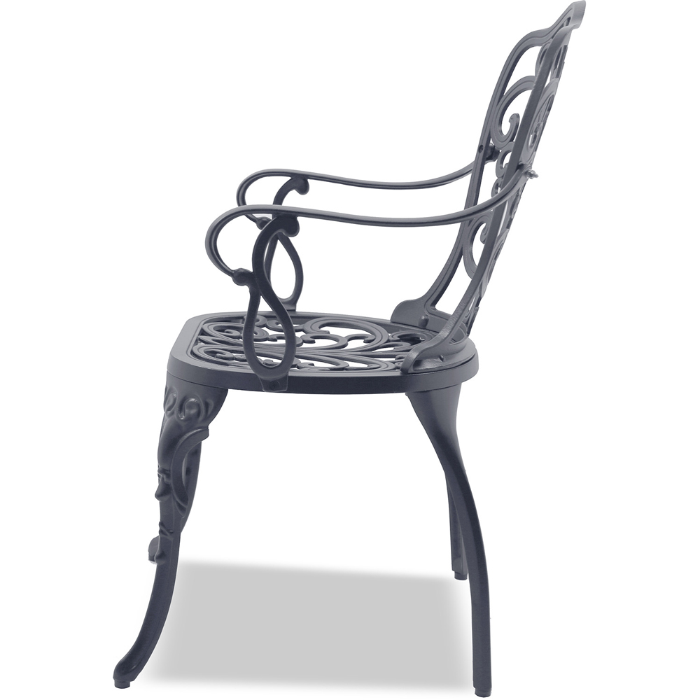 Centurion Supports Bangui 2 Seater Bistro Set Grey Image 7
