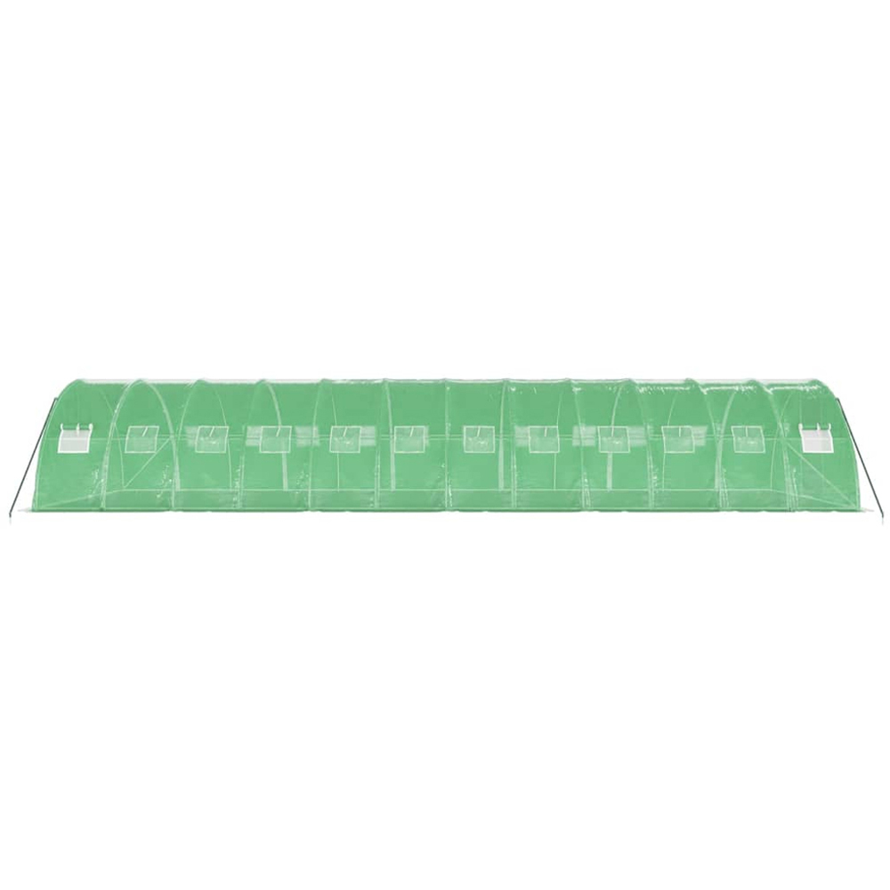 vidaXL Green 13 x 39.3ft Greenhouse Image 3