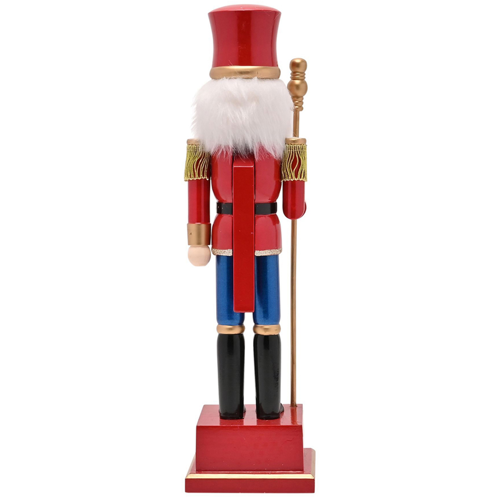 The Christmas Gift Co Nutcracker Figurine with Perpetual Calendar Image 5