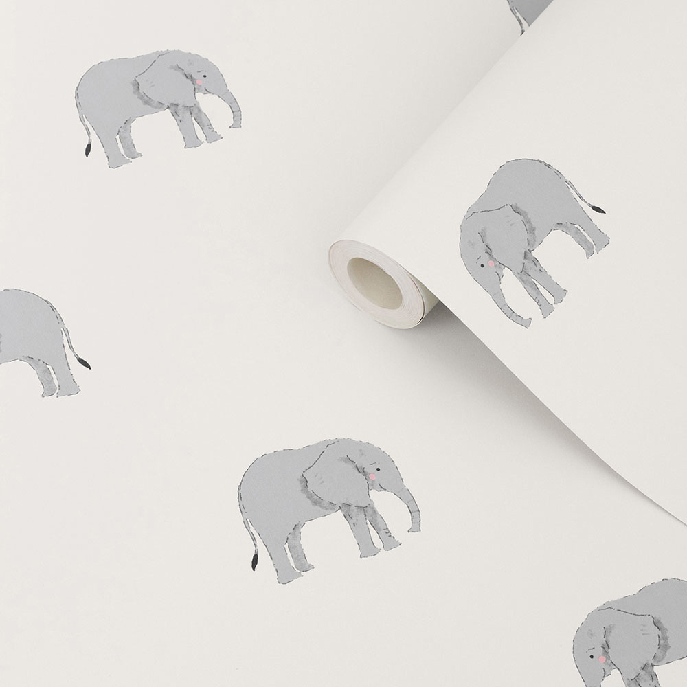 Sophie Allport Elephant Natural Wallpaper Image 2
