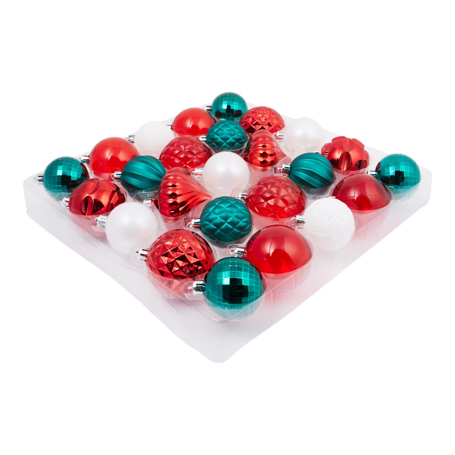 Pack of 25 Santas Chalet Baubles Image 2