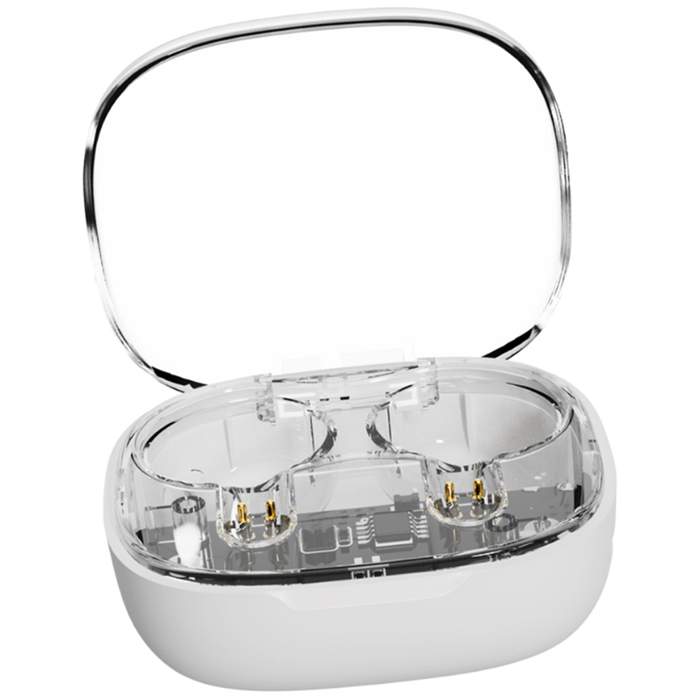 Streetz White Transparent True Wireless Ear Buds Image 5