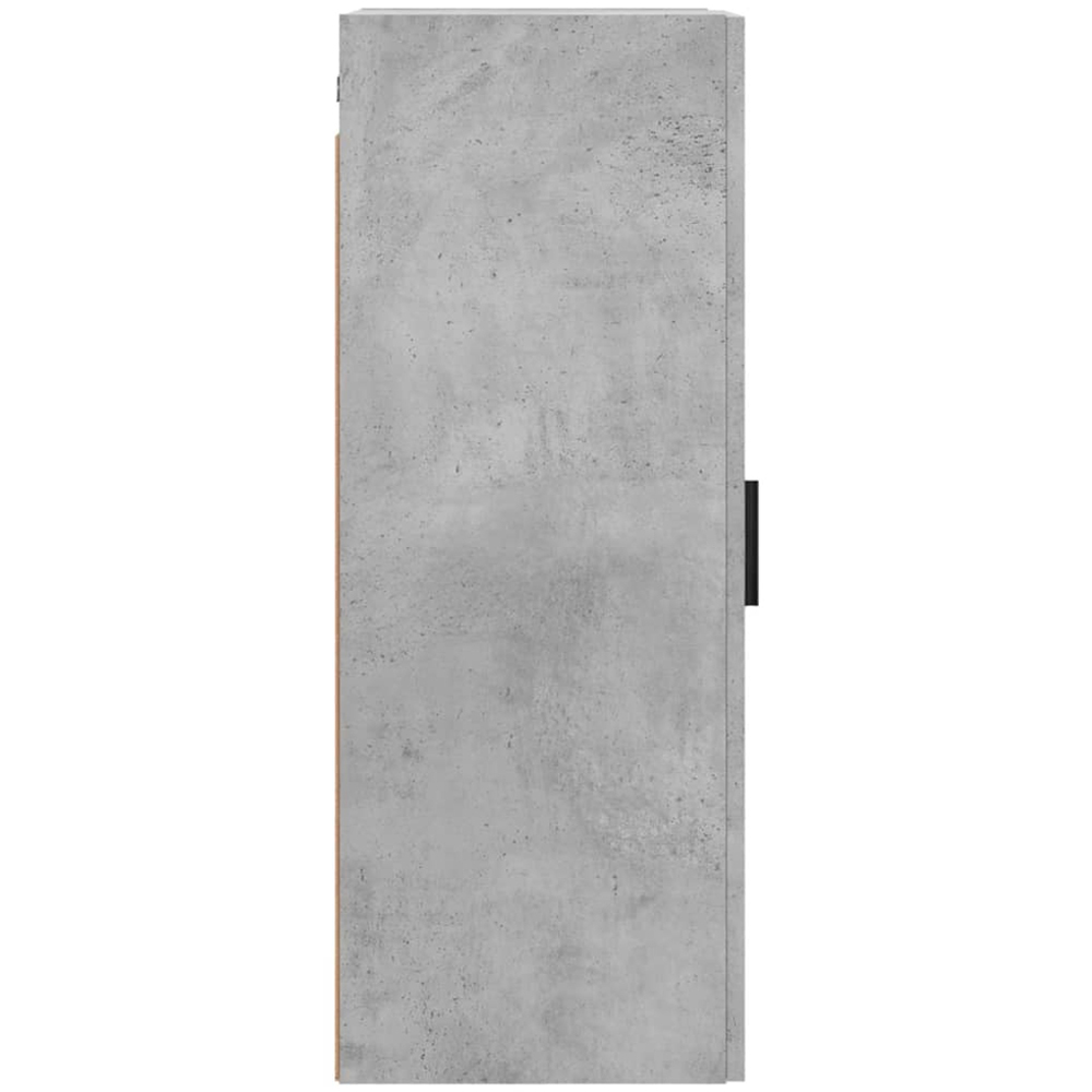 vidaXL Single Door Concrete Grey Wall Mounted Cabinet Image 6
