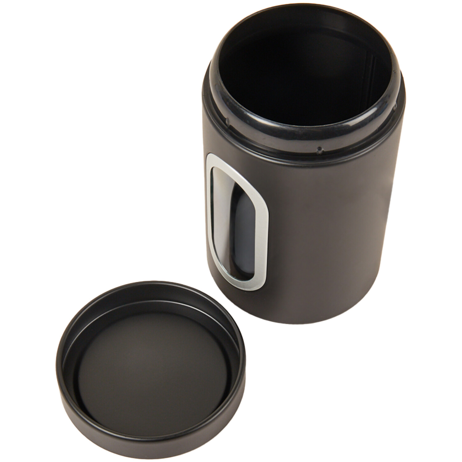 Kitchen Master Stacking Canister - Black Image 3