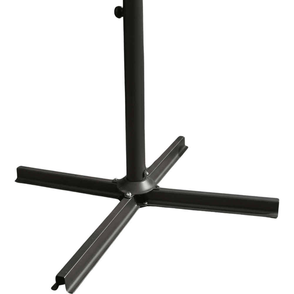 Home Source Palmera Grey Solar LED Cantilever Parasol 3m Image 4