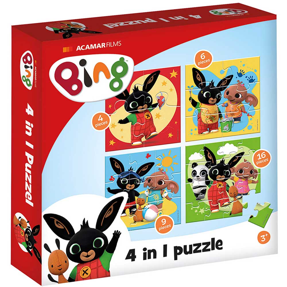 Bing 4 in 1 Puzzle Set Image 1