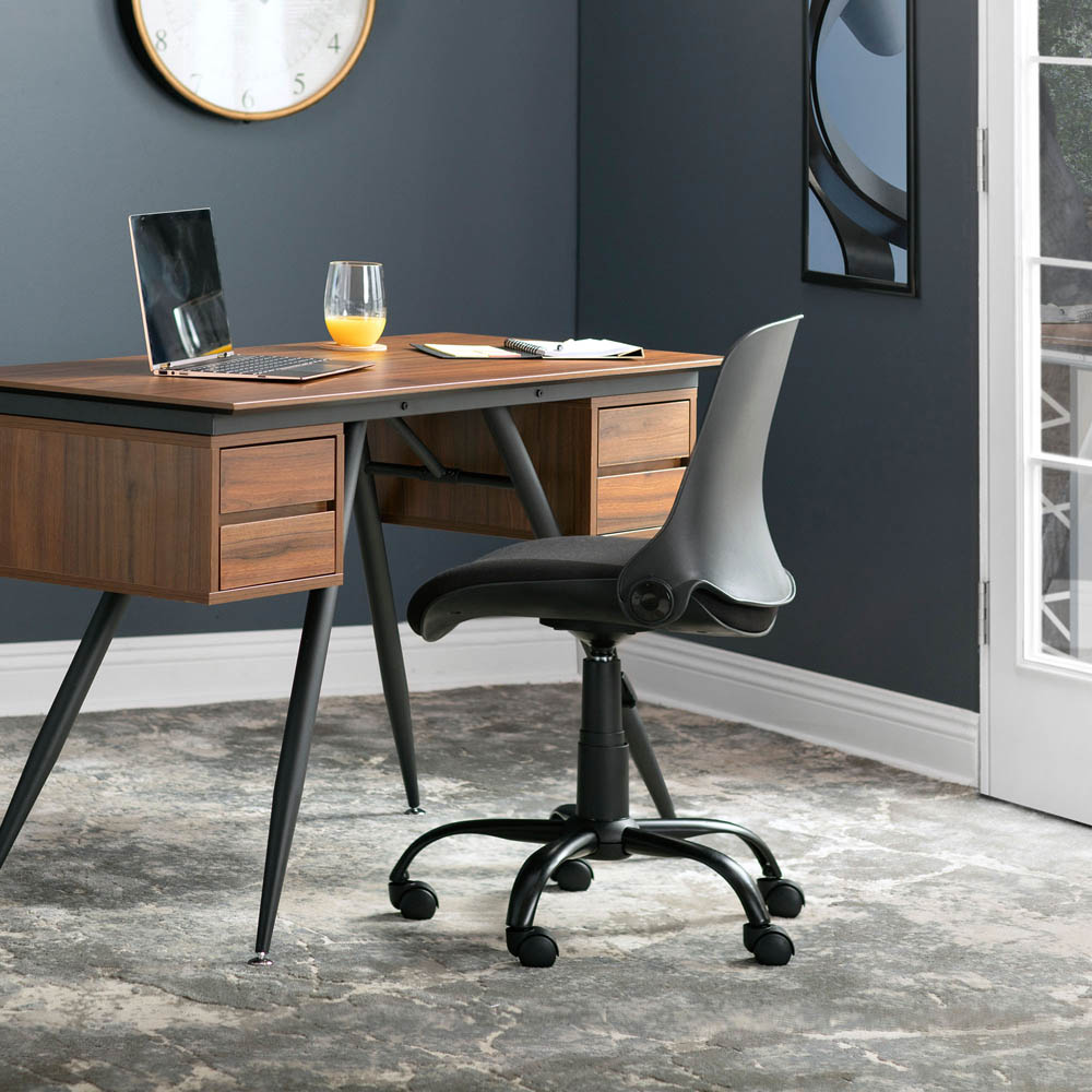 Sewing Online 18616 Black Hydraulic Foldable Sewing and Office Chair Image 5