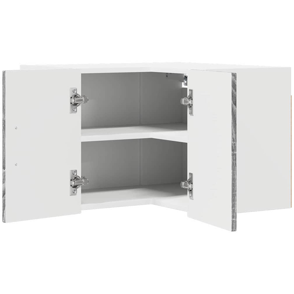 vidaXL Kalmar 2 Door Grey Sonoma Wall Kitchen Cabinet Image 5