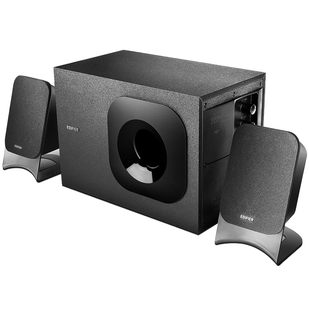 Edifier M1370BT 2.1 Black Bluetooth Speaker System 34W Image 1