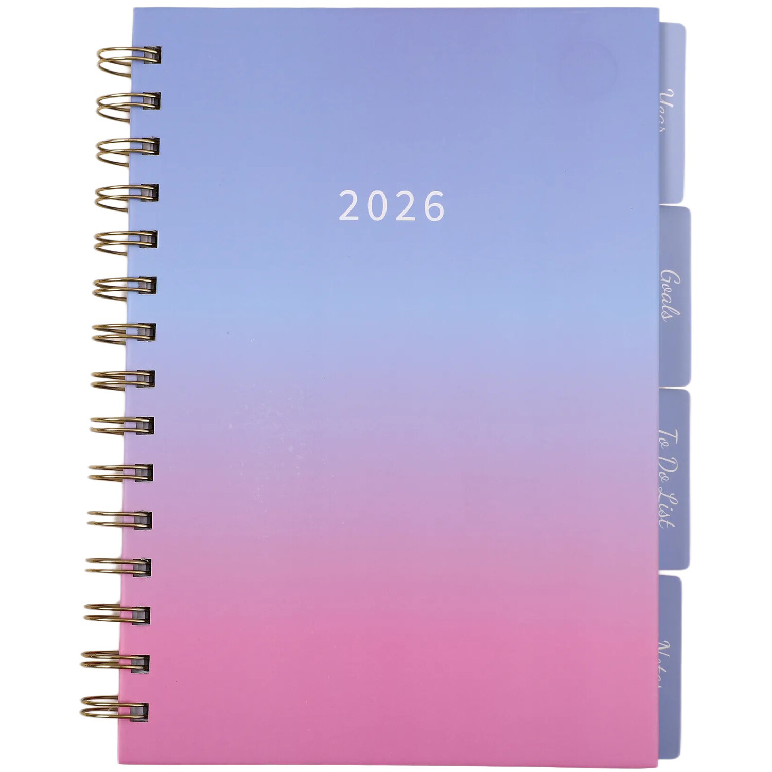 A5 2026 Gradient Organiser Diary Image 3