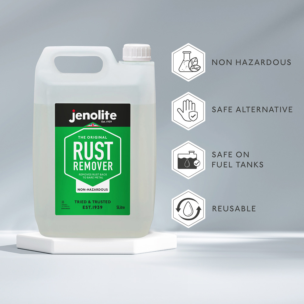 Jenolite Rust Remover Non-Hazardous 5L Image 2