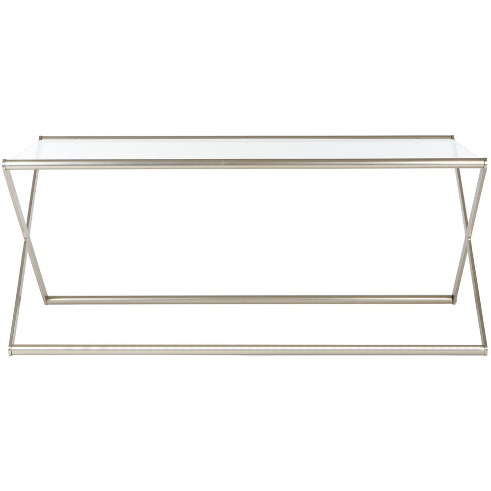 Premier Housewares Roma Glass Coffee Table Image 2