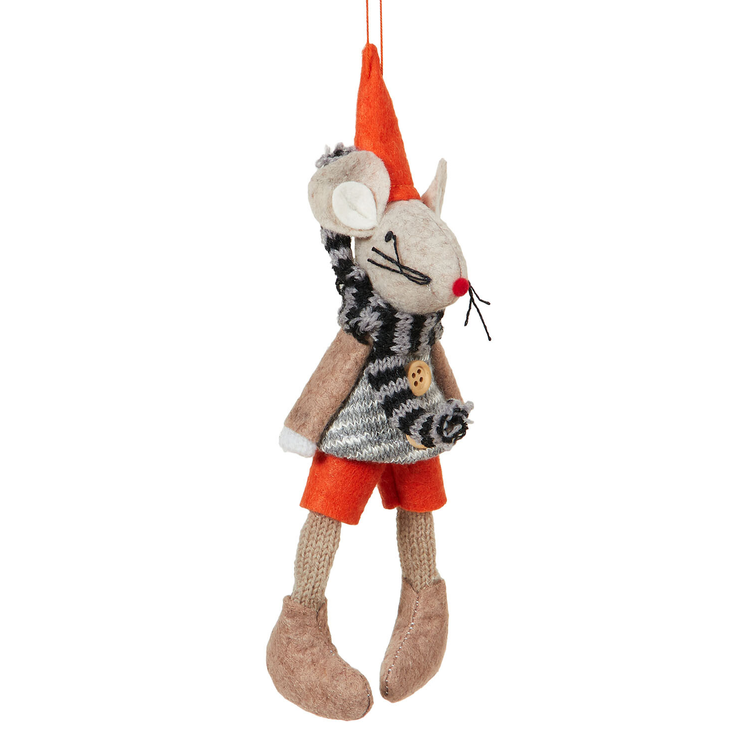 Make Your Own Autumn Hanging Mouse - Multicolour Image 2