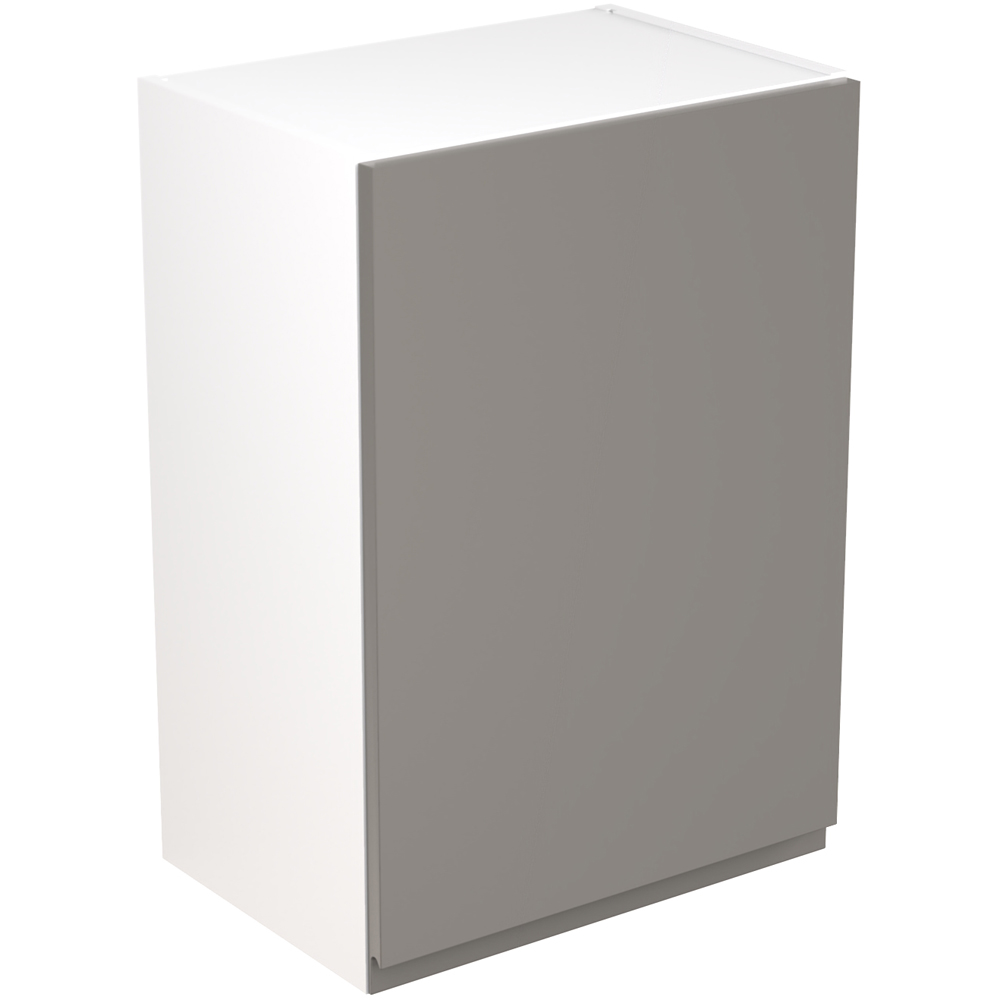 Kitchen Kit J-Pull Matt Dust Grey Wall Kitchen Cabinet Flatpack 500mm Image 1