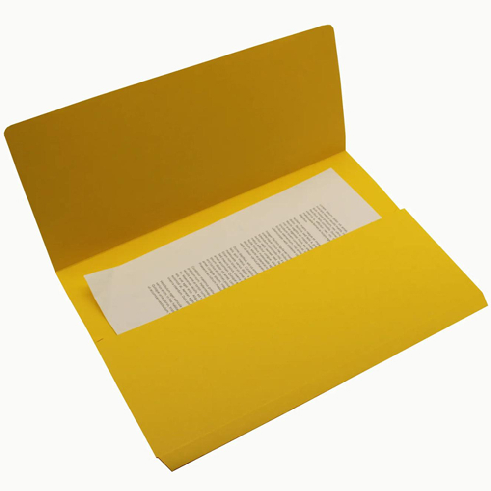 Exacompta A4 Multicolour Recycled Document Wallets 25 Pack Image 4