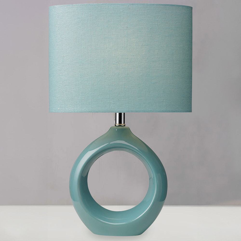 Isla Table Lamp Powder Blue Image 2