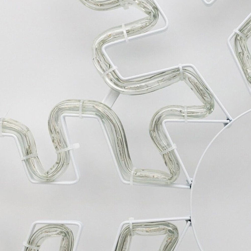 Marco Paul 65cm LED Snowflake Rope Light Decoration Image 2