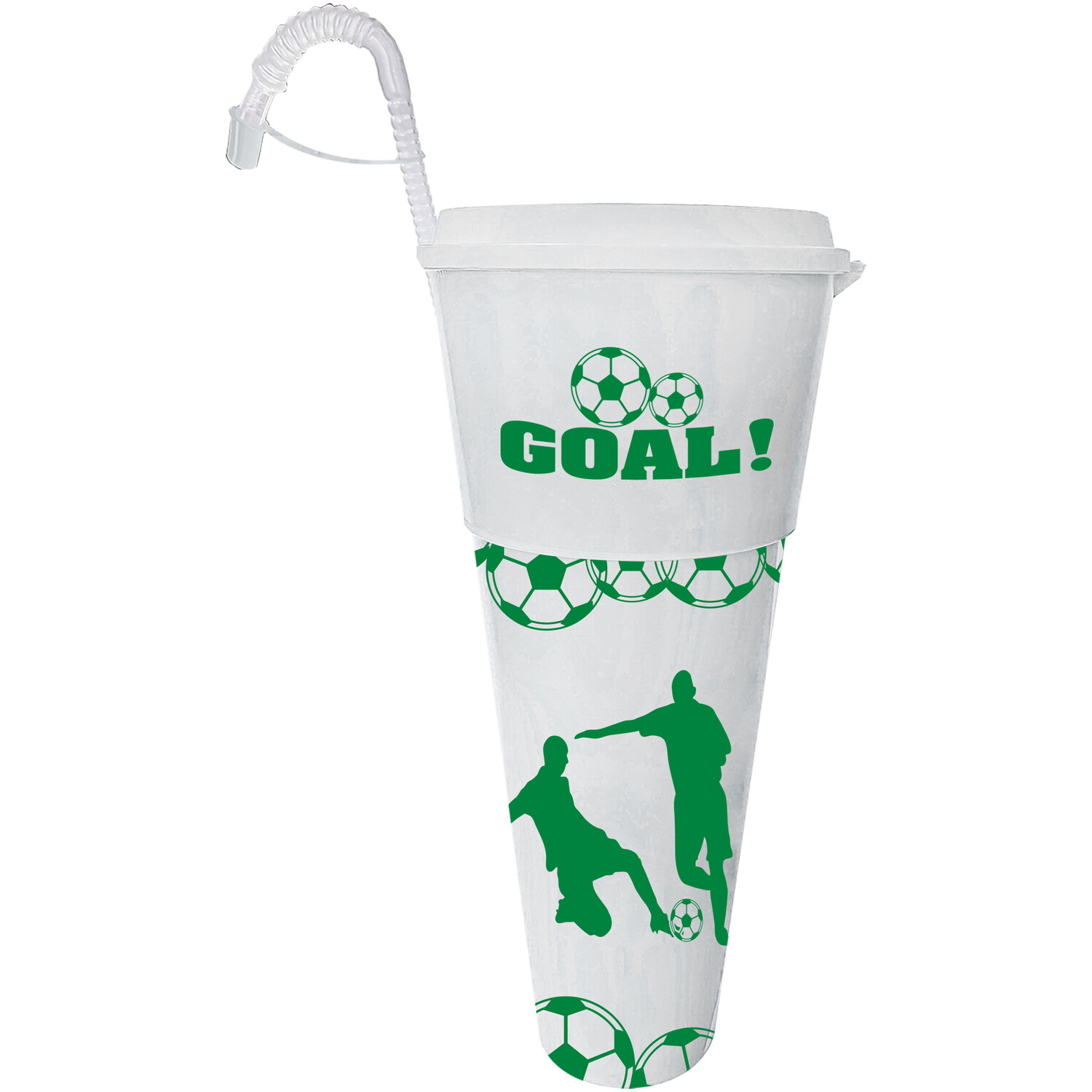 Football Cup and Bowl - White Image 1