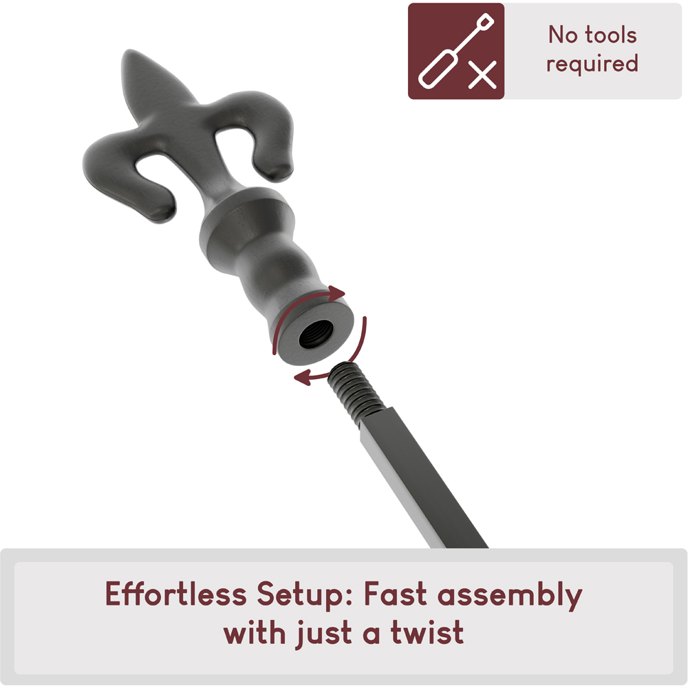 Fire Vida 5 Piece Fleur De Lys Companion Image 6