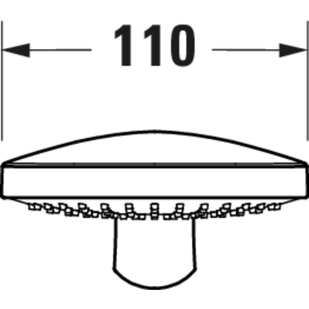 Duravit 1 Function Matt Black Hand Shower Image 7
