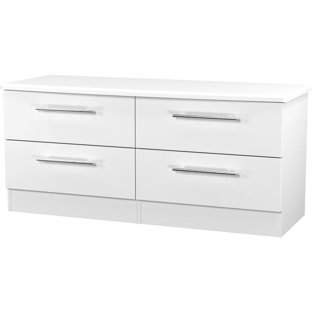 Crowndale Sherwood 4 Drawer Porcelain Matt Chest of Drawers Image 4