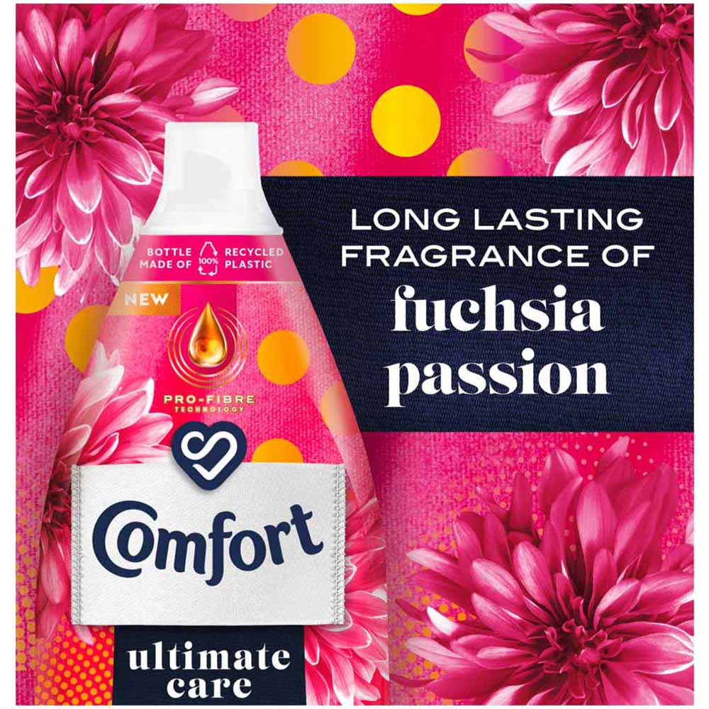 Comfort Ultimate Care Fuchsia Passion Fabric Conditioner 78 Washes 1.178L Image 5