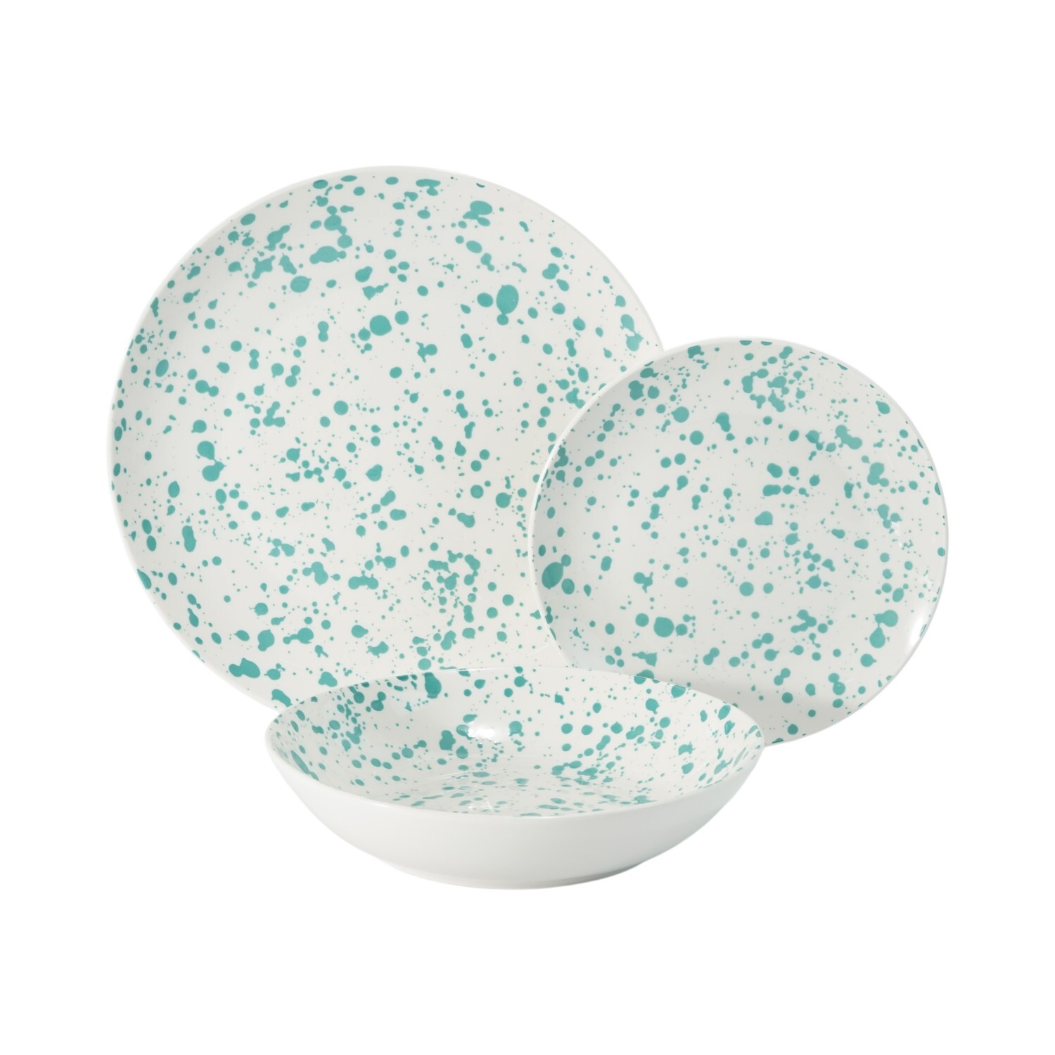 12 Piece Mist Dinner Set Image 4