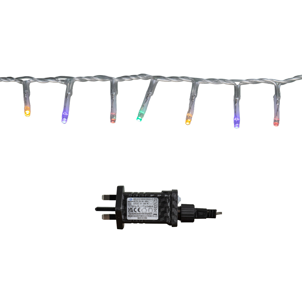 Samuel Alexander TreeBrights 1500 Multicoloured LED Clear Cable Christmas String Lights 37.5m Image 2