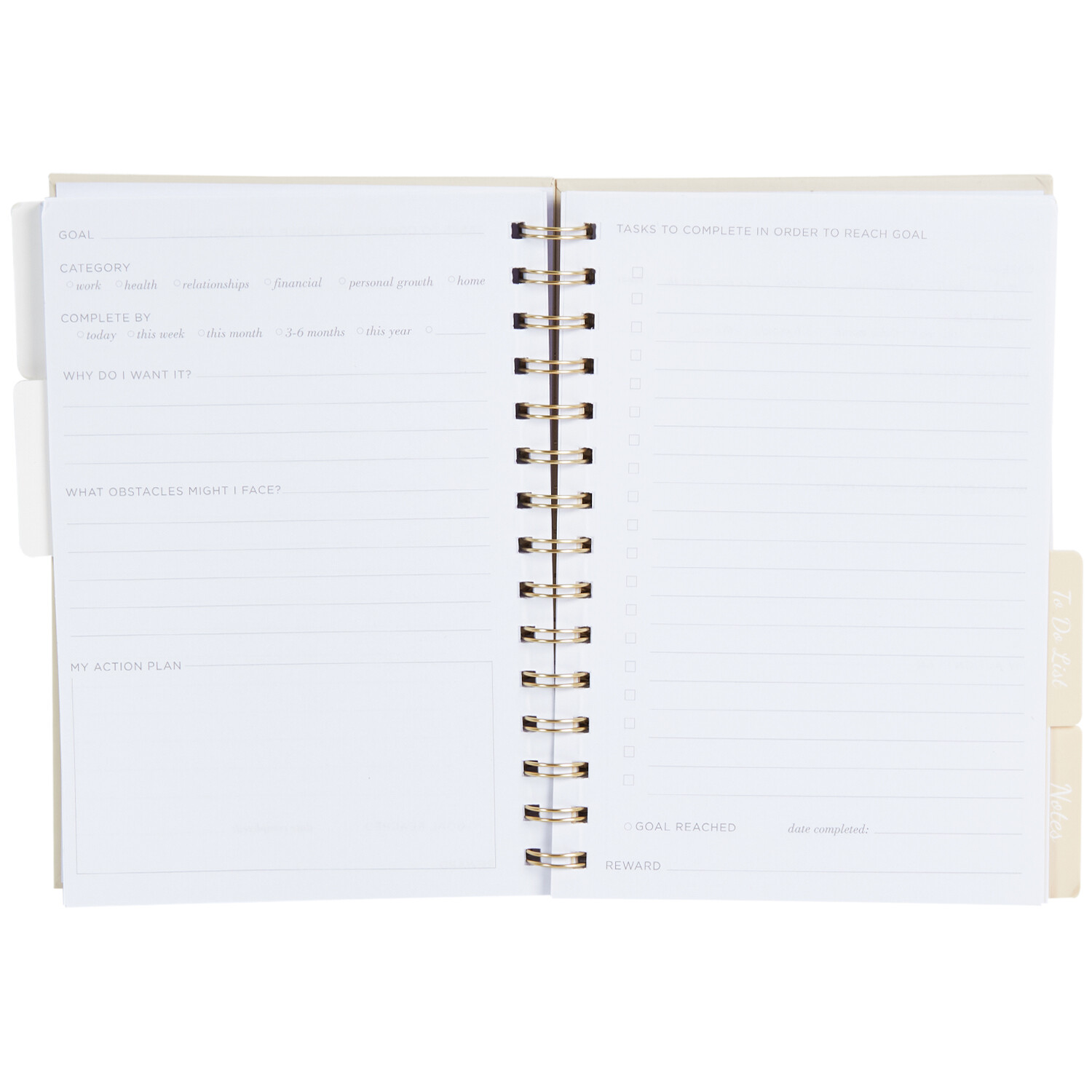2025 A5 Floral Organiser with Dividers Image 7