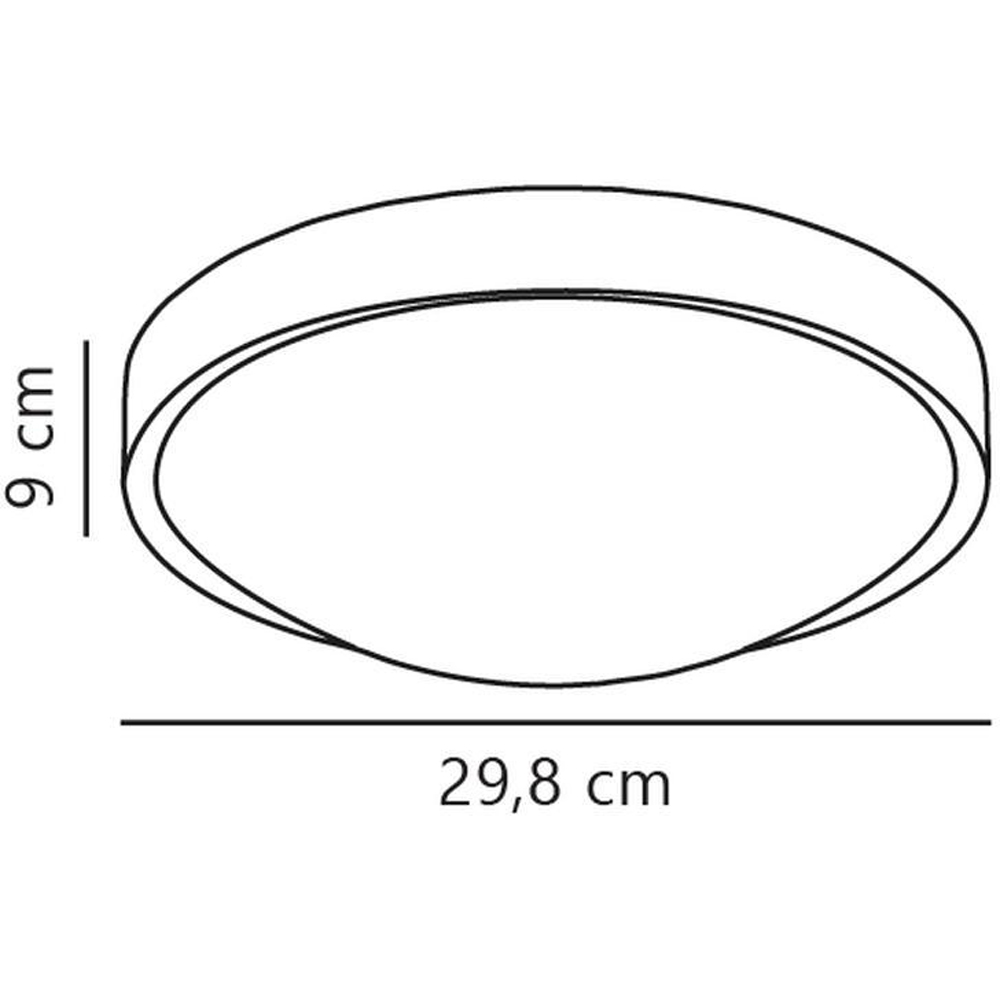Nordlux Altus 2700K White LED Ceiling Light Image 3