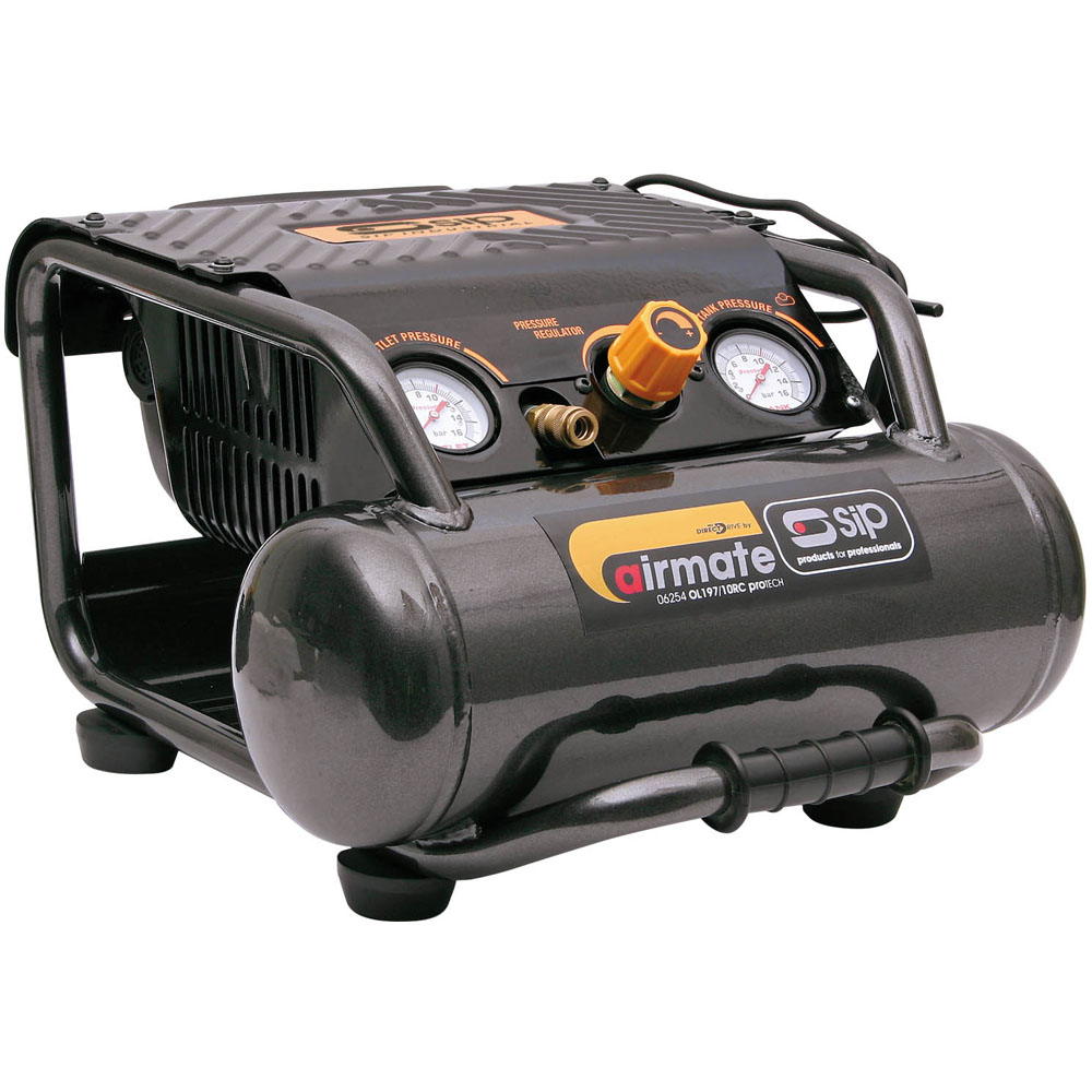 SIP OL197/10RC 230V 10L Direct Drive Compressor Image 1
