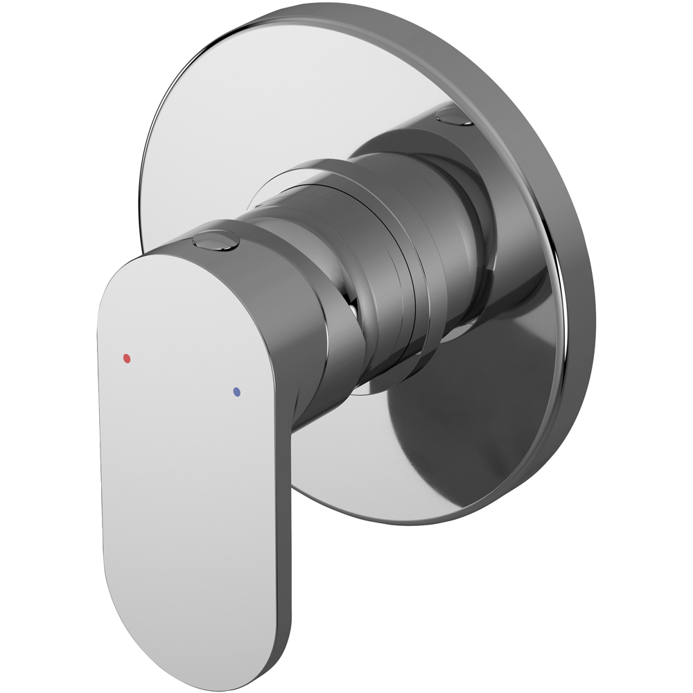 nuie Chrome Manual Shower Valve Image 1