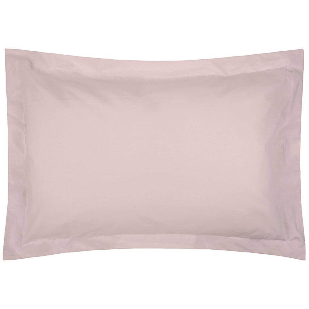 Serene Oxford Powder Pink Pillowcase Image 1