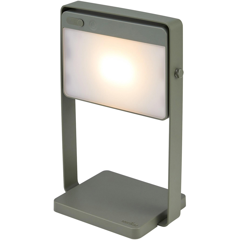 Nordlux Saulio Olive Green Portable Solar Light Image 1