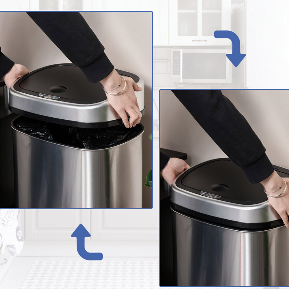 HOMCOM Sensor Touchless Bin 58L Image 6