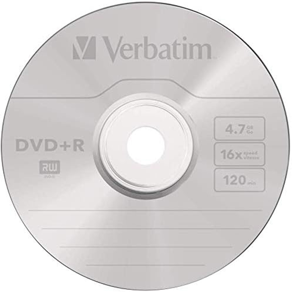 Verbatim 4.7GB 16X DVD-R AZO Printable 25 Pack Spindle Image 2