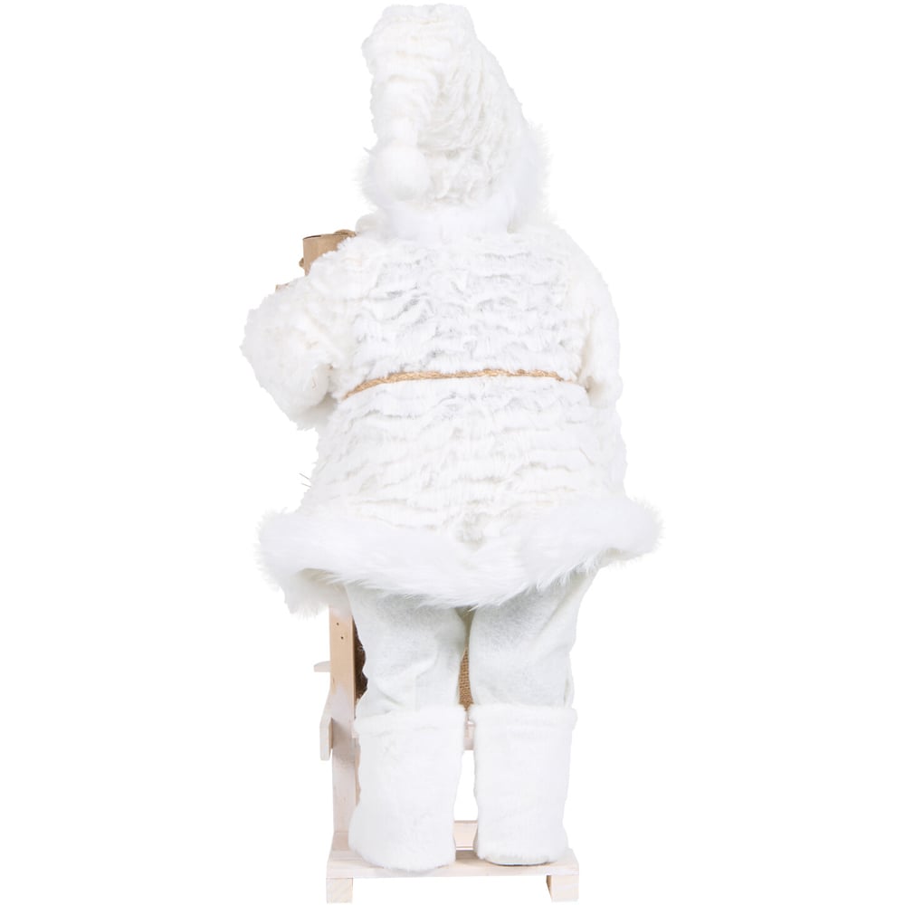 Scandi Santa On Sledge - White Image 3