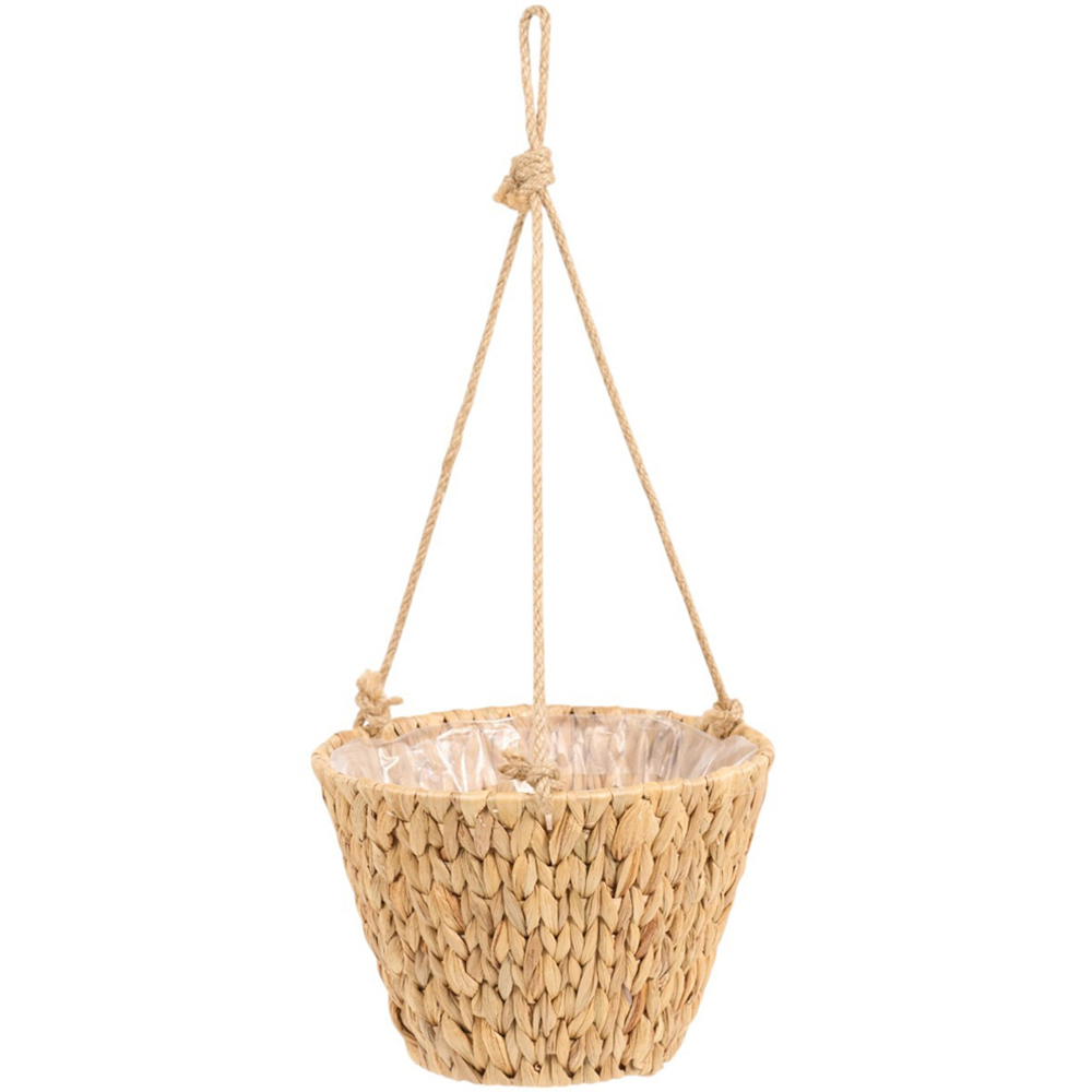 Water Hyacinth Hanging Planter - Brown Image 1