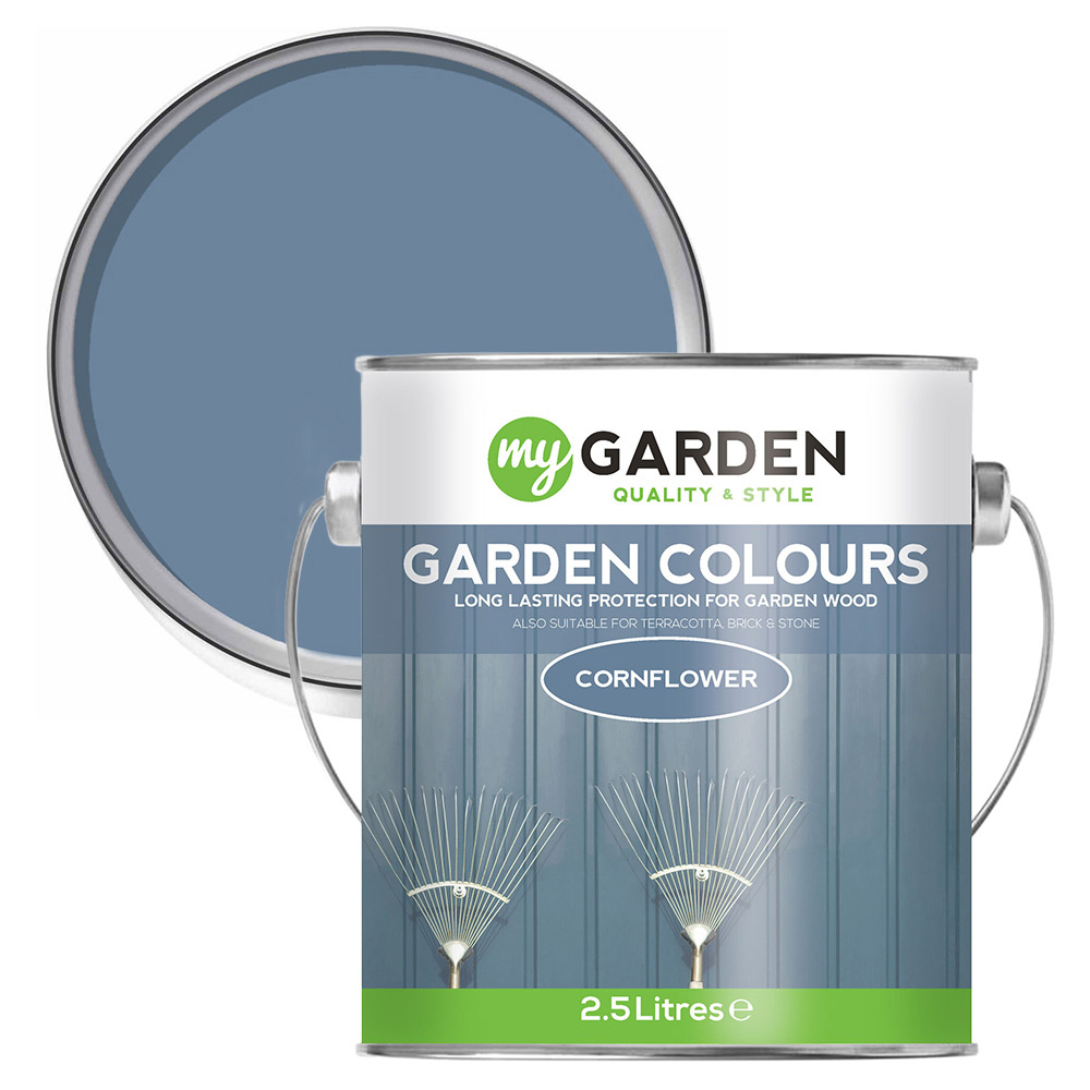 My Garden Colours Multi Surface Cornflower Paint 2.5L Image 1