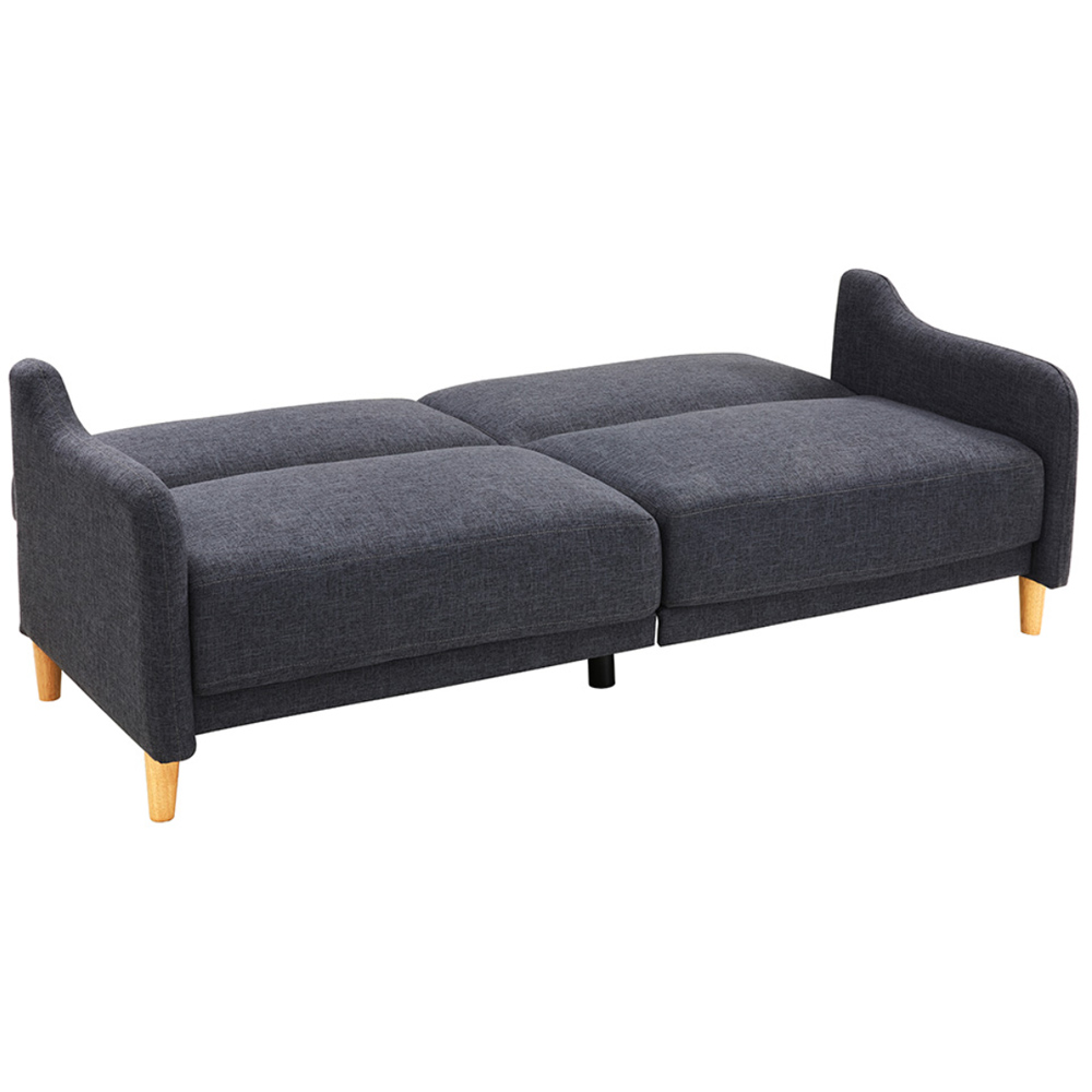 Home Detail Armstrong Double Sleeper Grey Fabric Sofa Bed Image 4