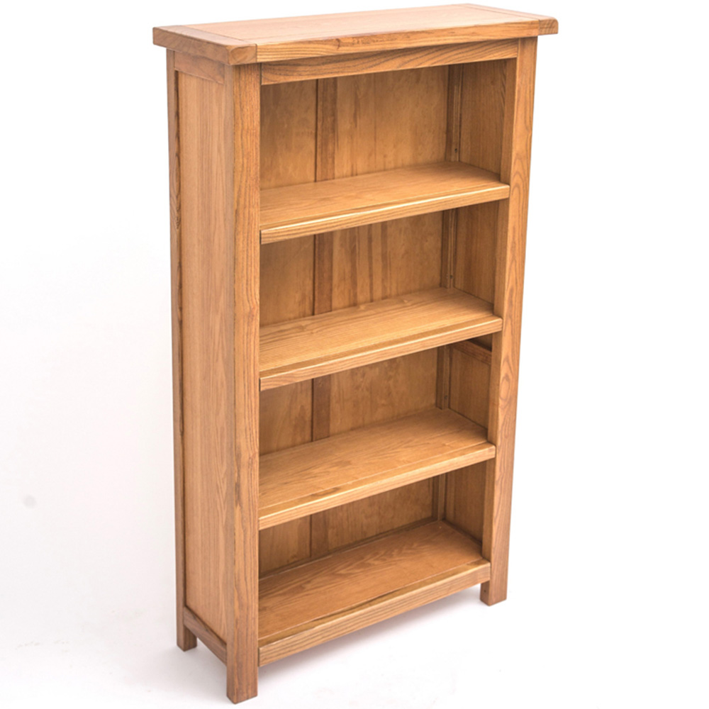 Trivento 4 Shelf Light Wood Bookcase Image 4