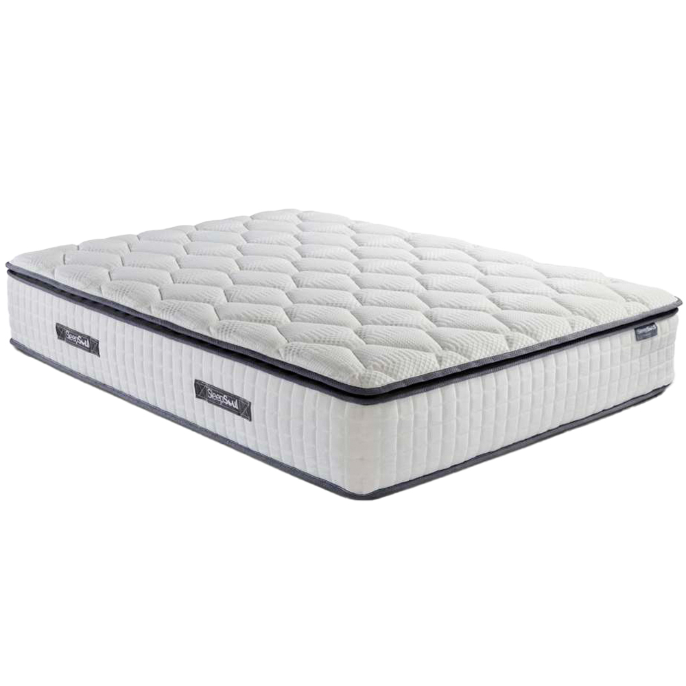 SleepSoul Bliss King Size Pocket Spring Memory Foam Mattress Image 1