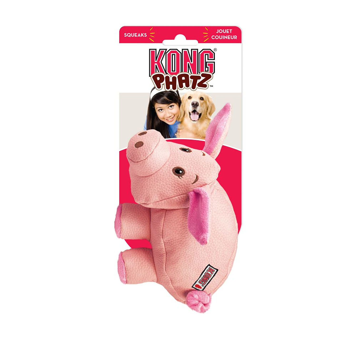 Kong Phatz Pig Toy Image 1
