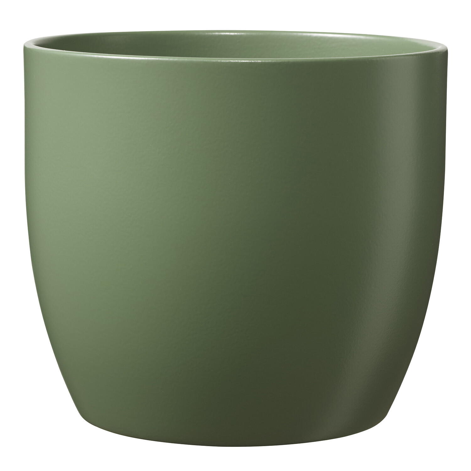 Soendgen Basel Moss Green Pot Cover 18cm Image
