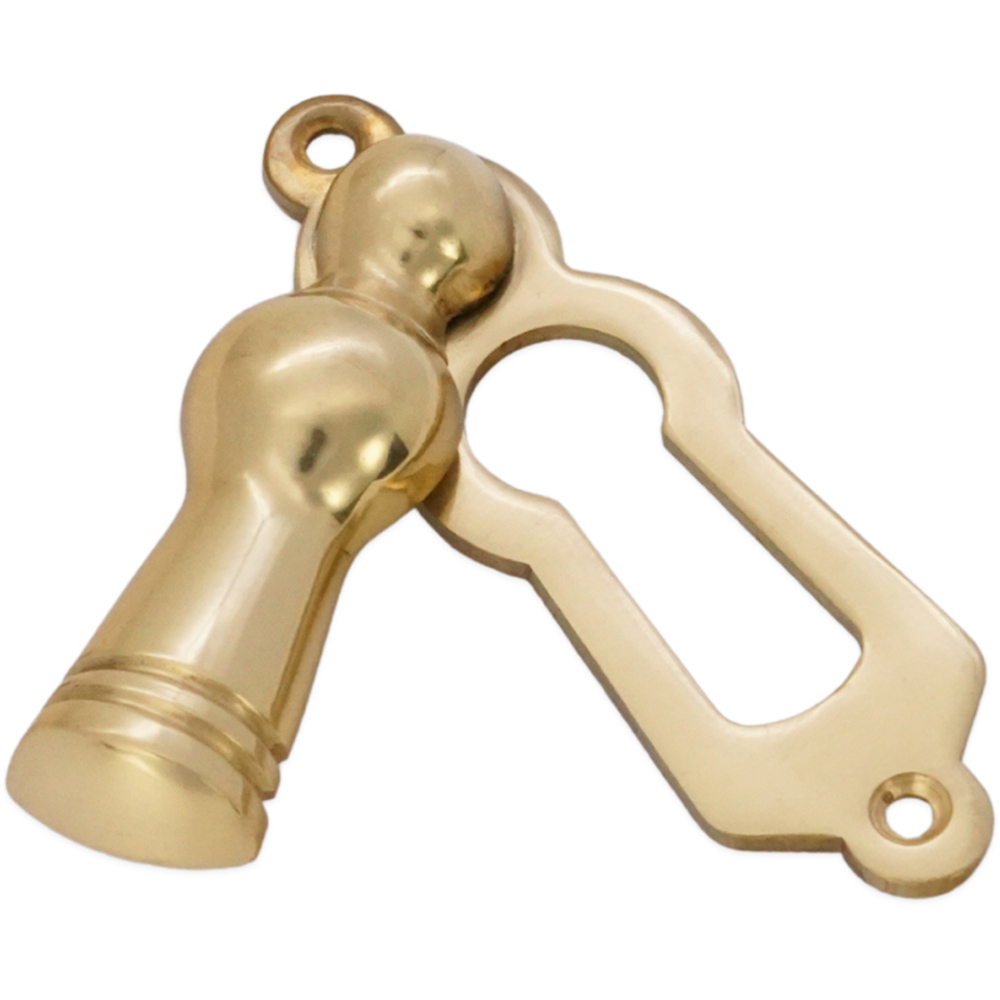 Spira Brass Lady Polished Brass Escutcheon Image 4