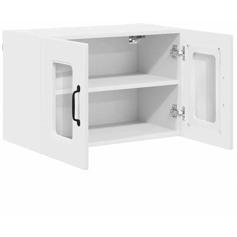 vidaXL Kalmar 2 Door White Wall Kitchen Cabinet Image 5