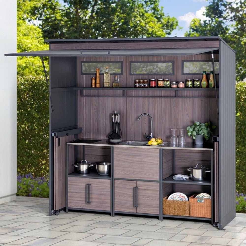 Fleetwood Outdoor Kitchen with Door Image 6
