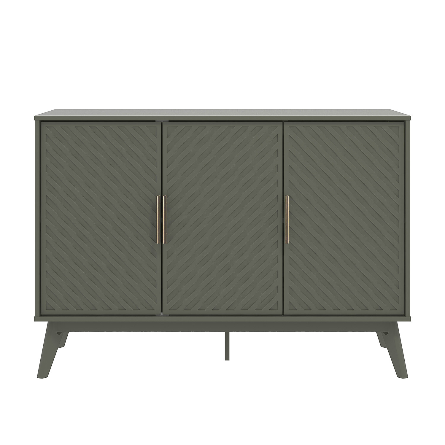 Cora 3 Door Green Sideboard Image 12